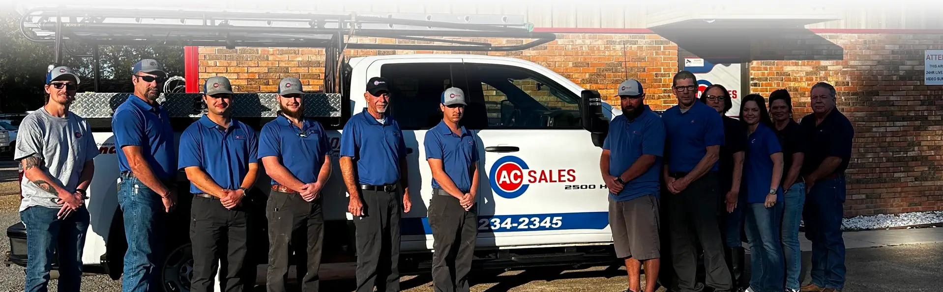 The AC Sales Team in Lafayette LA ready for Heating installation work!